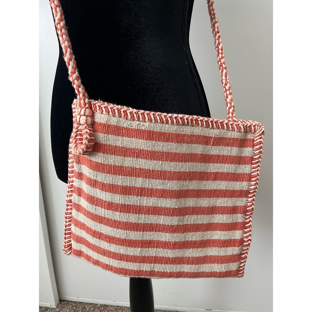 Modern Romantic Crossbody Bag - Salmon - Picture 2 of 4